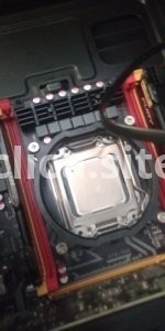 Suporte base lga 2011 para placa mãe Intel X79 ou X99, Soquete, 80mm para cooler cpu 4