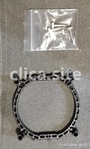 Suporte base lga 2011 para placa mãe Intel X79 ou X99, Soquete, 80mm para cooler cpu