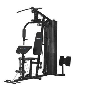 Estação Academia de Musculação Podiumfit ME500 A Original 80kg LegPress e Scott