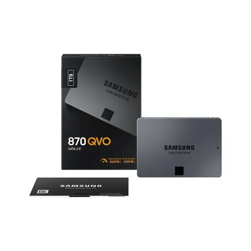 hd ssd Samsung 1TB 870 QVO SATA III 2.5” original