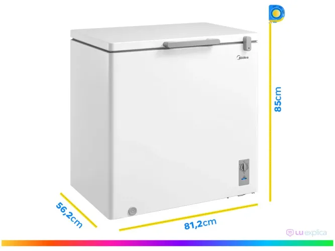 Freezer Horizontal Midea 200L MDRC280SLA011