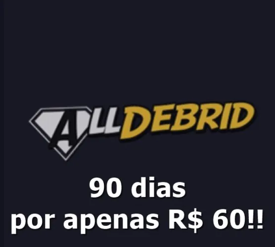 Conta Premium Alldebrid - 90 Dias