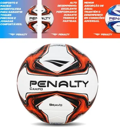 Bola Penalty Futebol Campo Bravo XXIV Adulto