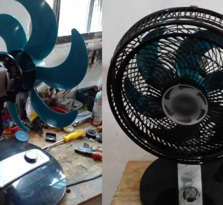 Márcio conserta! Manutenção e limpeza de ventiladores